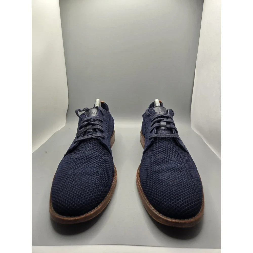 Cole Haan Men's ØriginalGrand Stitchlite Wingtip Oxford Navy Blue C29716 Size 10